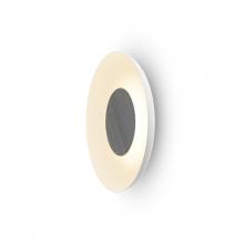 Koncept Inc RMW-12-SW-BNI-HW+24BD-MWT - Ramen  12" (Brushed Nickel) with 24" back dish (Matte White)